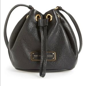 Marc by Marc Jacobs Small Leather Drawstring Bag